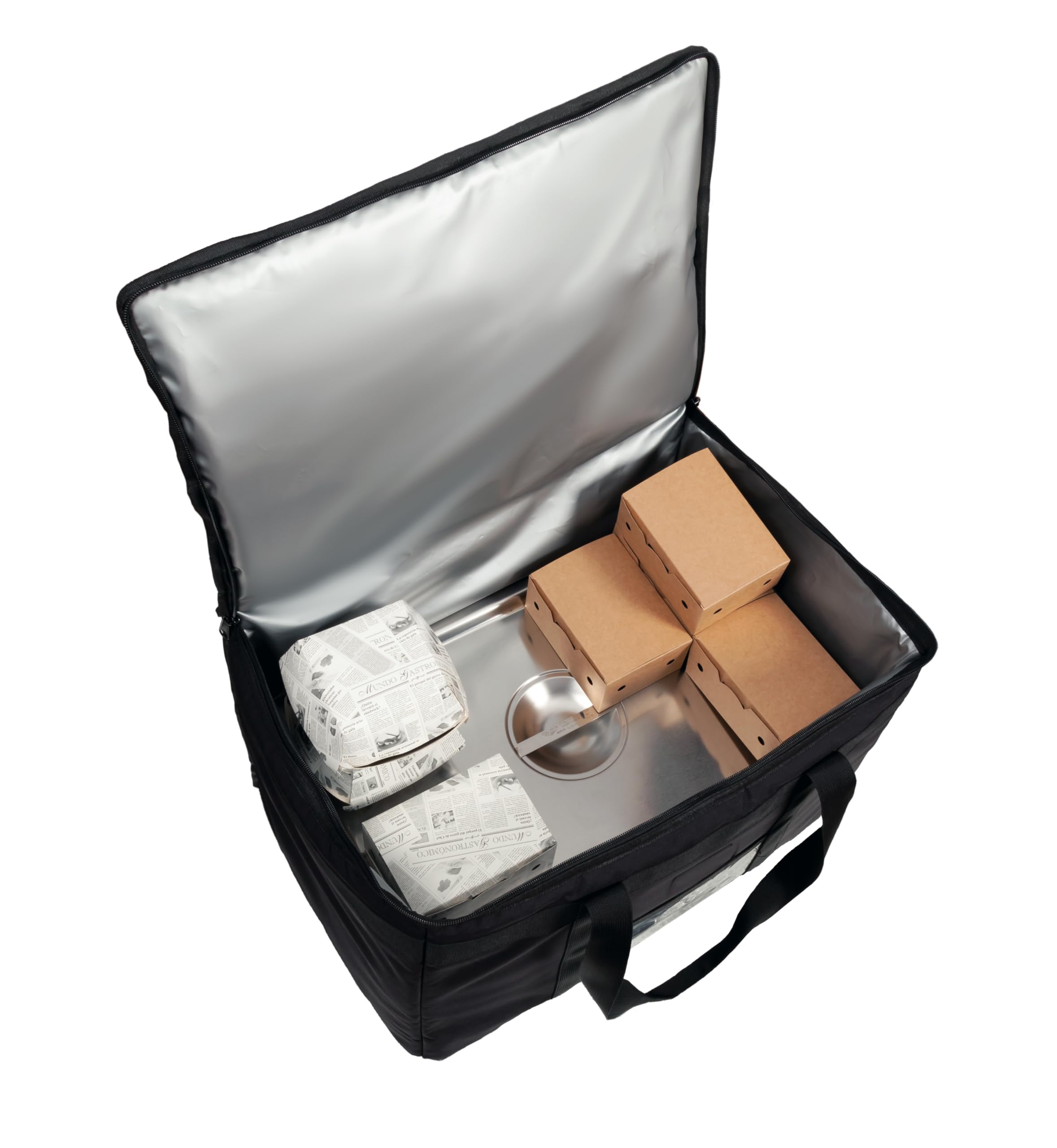 MBH - Bolsa isotérmica para el Transporte de Alimentos. Bolsa para bandejas GN 1/1 mantenedora de frío y Calor para Catering y hostelería.