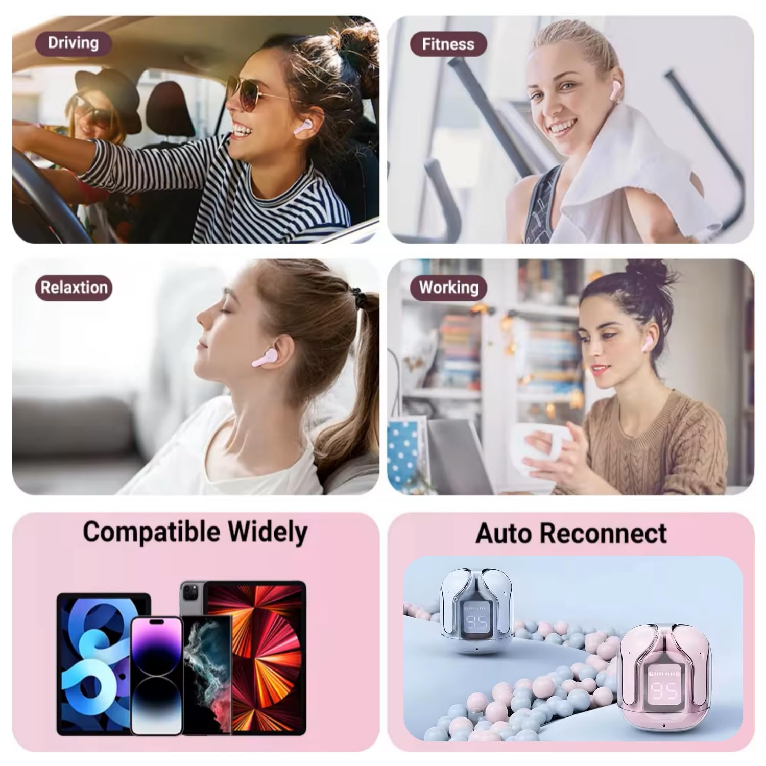 Ultrapods Pro Auto Reconnect and Wide Compatibility