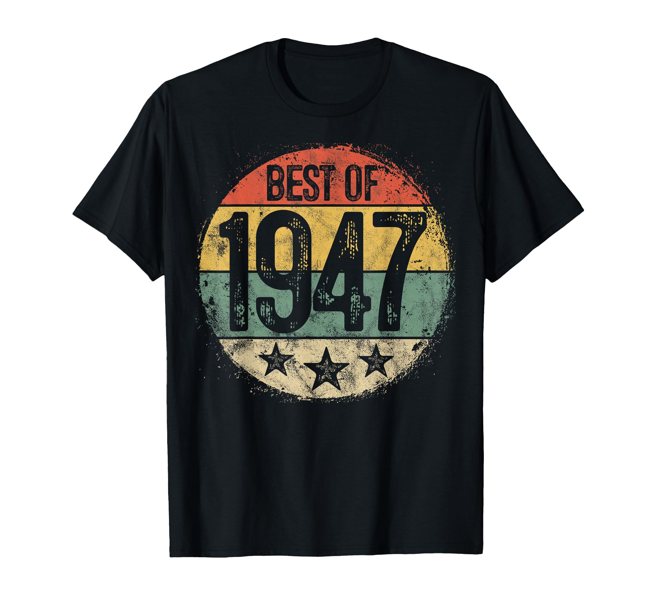 Best of 1947 Sunset 79th Birthday Gift Men Women 79 Year Old T-Shirt