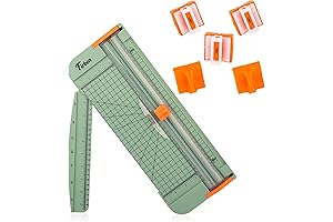 Firbon A4 Paper Trimmer with 5Pcs Refill Blades