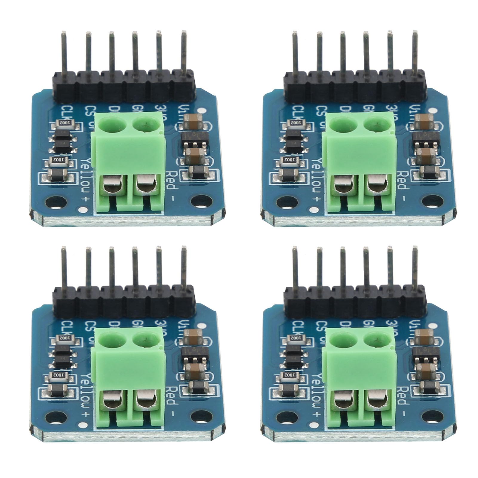 Wakects Módulo de Termopar Tipo K, Módulo de Sensor de Temperatura SPI de Plástico -200 a 1350 Celsius para Monitorear Aplicaciones Industriales y Domésticas