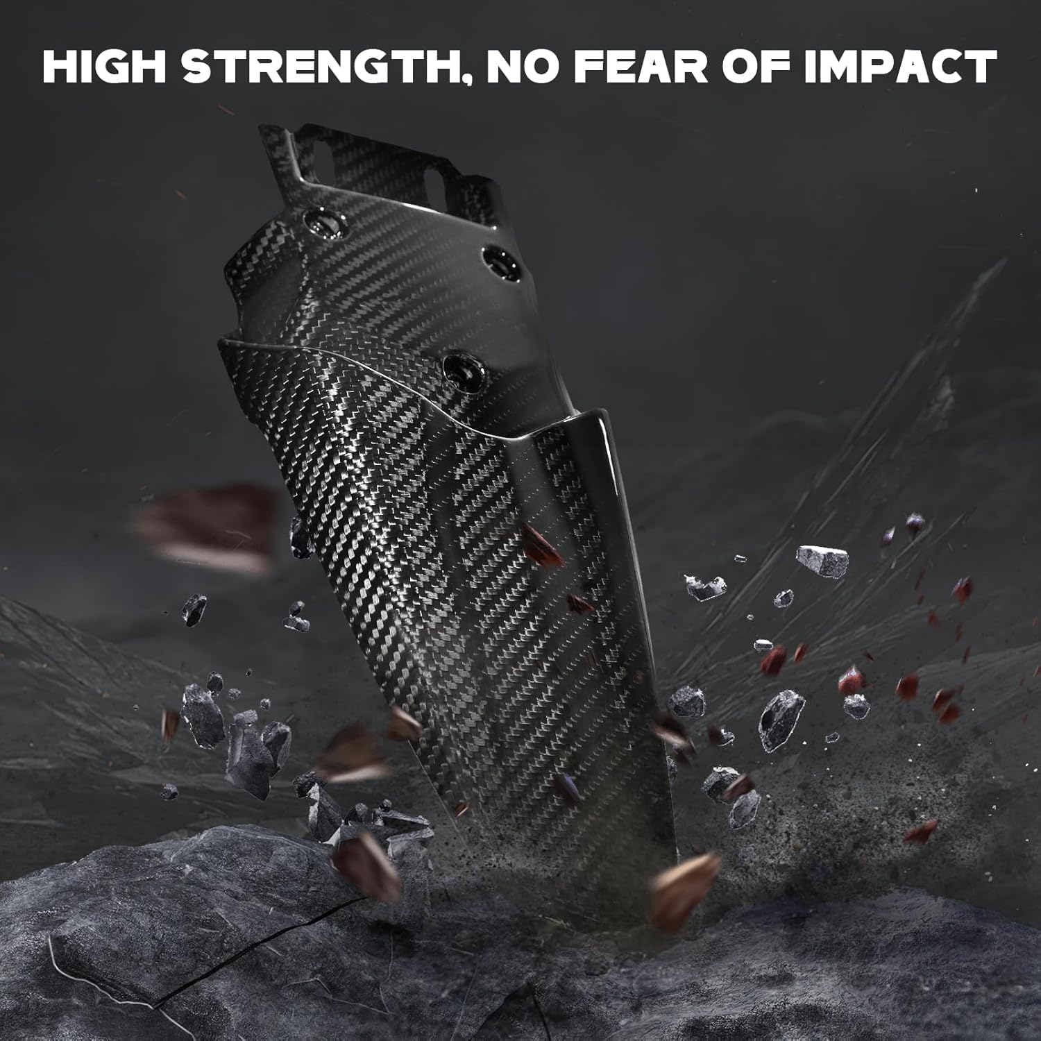 Real Carbon Fiber Rear Fender - Carbon Fiber Back Fender Mud Guard Plastic for Taparia Talaria Sting MX3/MX4/MX5 Talaria Electric Dirt Bike Talaria Sting r Bike Accessories