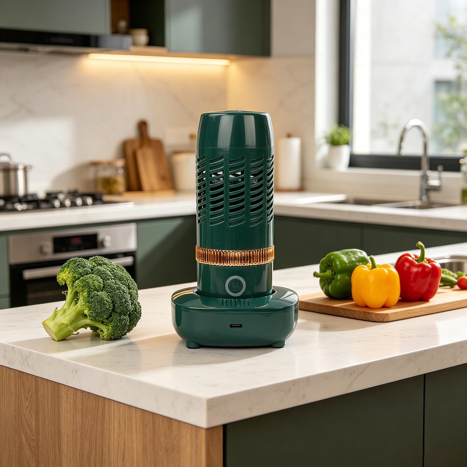 Máquina purificadora de frutas y verduras, sistema de limpieza avanzado para alimentos de cocina 061107