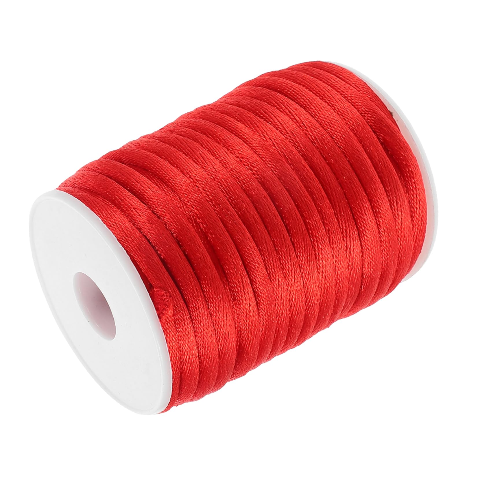 Hilo rojo para nudos chinos: cordón elástico para manualidades y proyectos de costura
