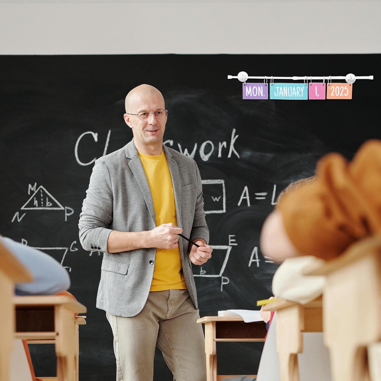 DOITOOL Calendario Didattico Flip per Classe Calendario Magnetico Mensile Bacheca Interattiva per Insegnanti e Homeschooling