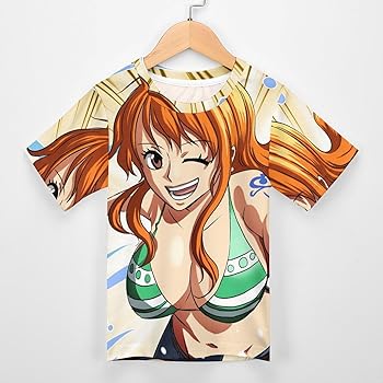 Amazon.co.jp: [CONVOW] キッズ Tシャツ ワンピース ナミ ONE