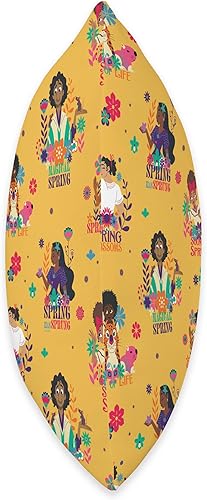 Miniatura 2 de Disney Encanto Spring Easter Mirabel Bruno Isabela Luisa - Almohada de 16 x 16 pulgadas, multicolor