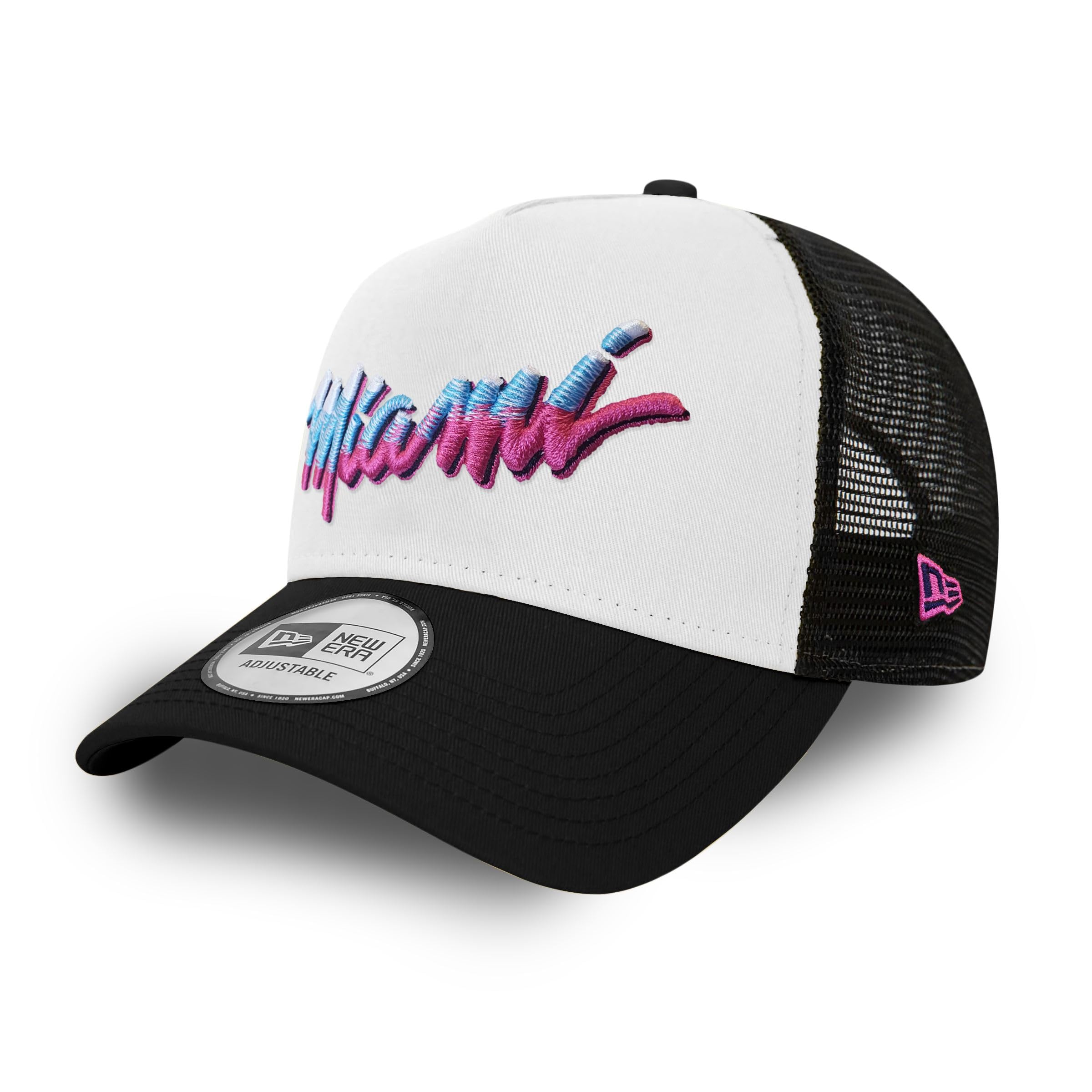 New Era Miami Heat NBA 9forty Snapback Trucker Baseball Cap