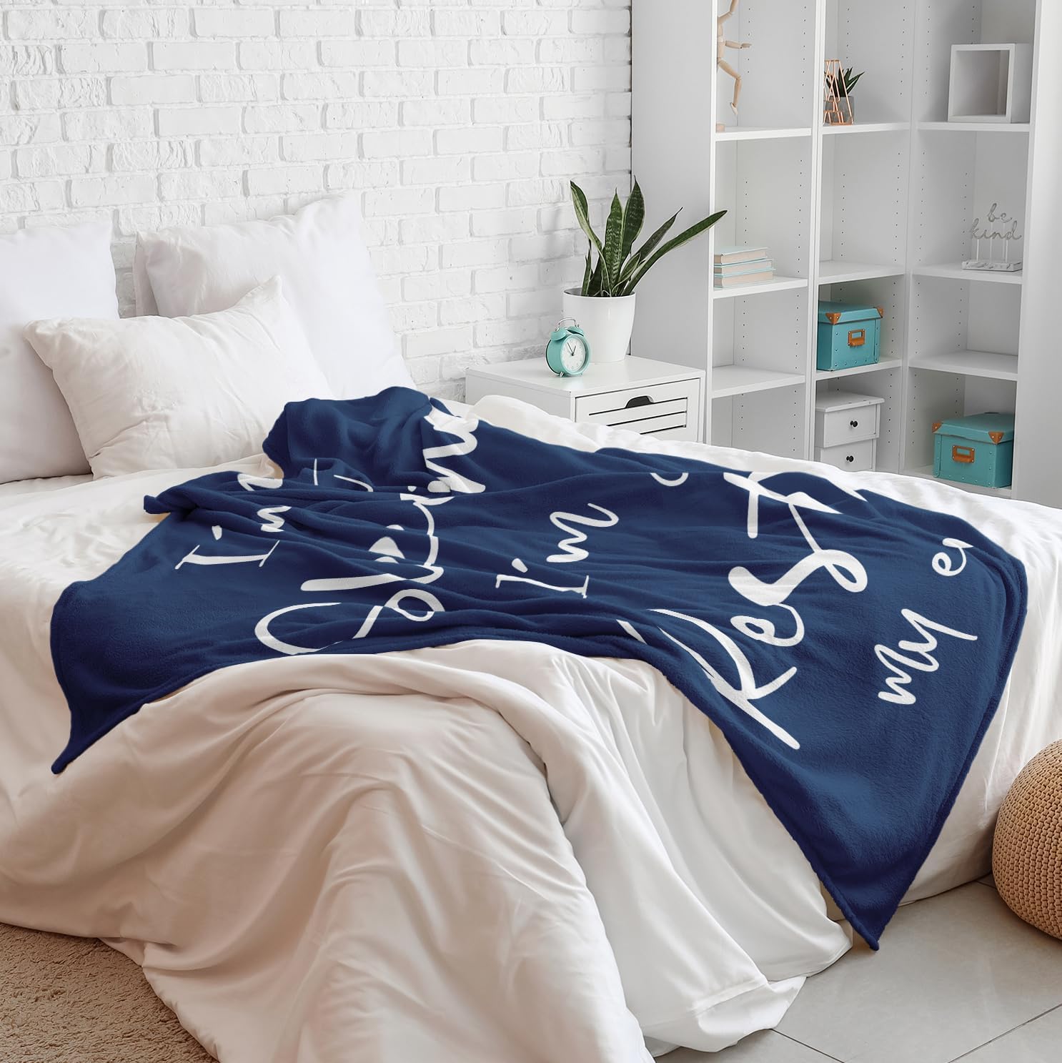 Julazy Birthday Gifts for Men, Dad, Husband Blanket 50"X60", Fathers Gifts from Daughter Son-Gift for Grandpa Brother, Gag Gifts for Men Women - Image 3