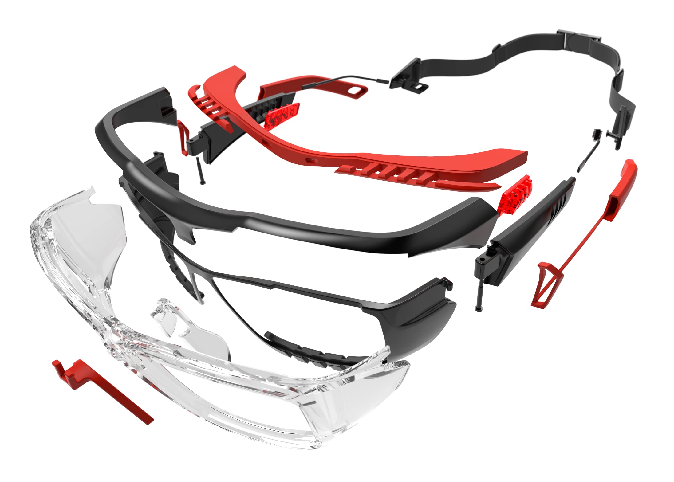 Uvex Avatar S4870 RX – ANSI Schutzbrille Für Sehstärke, Schwarz/blau