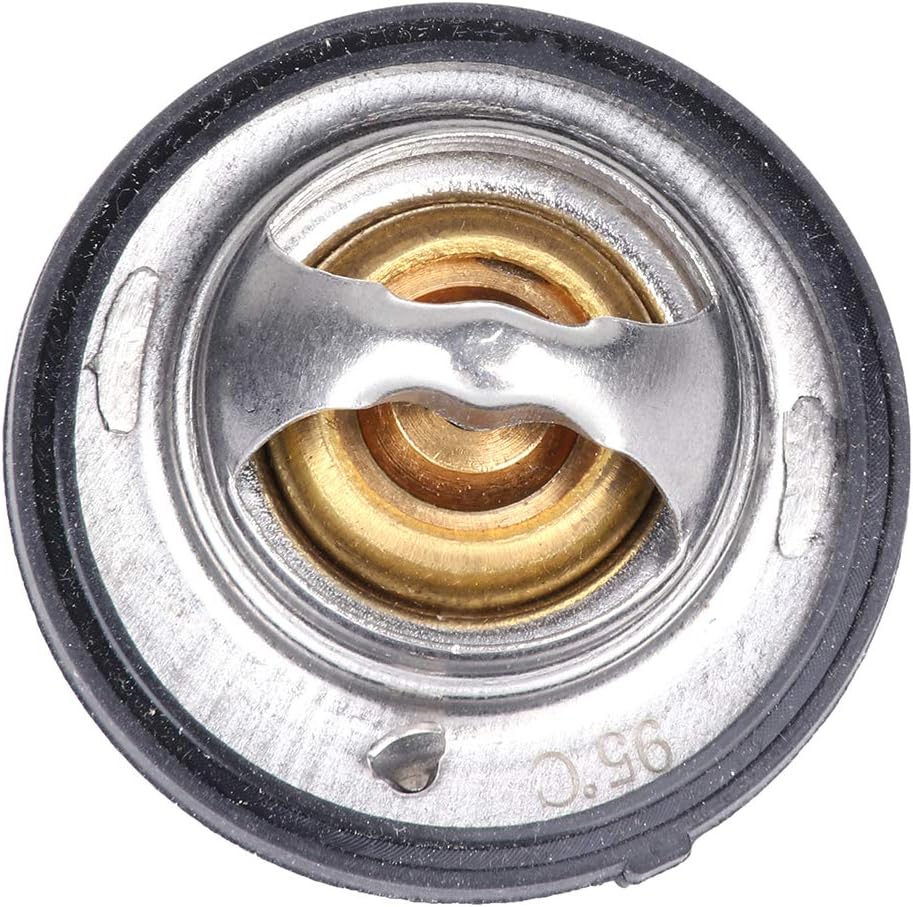 ECCPP 06508355AA Engine Coolant Thermostat and Housing Assembly Radiator Coolant Thermostat Housing Equipment fit for Chrysler 200 2011-2013, for Chrysler Sebring 2008-2010