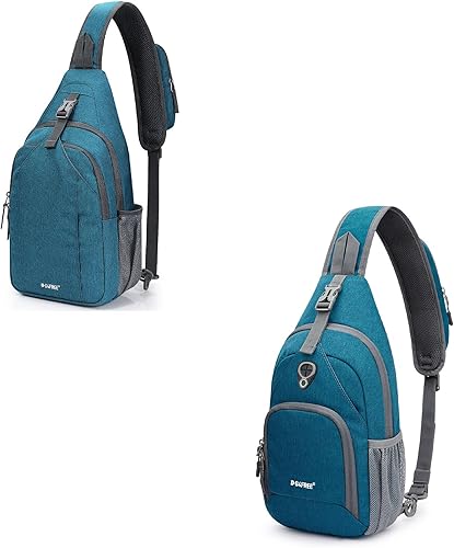 G4Free Mochila con bloqueo RFID y mochila de hombro de pecho pequeño