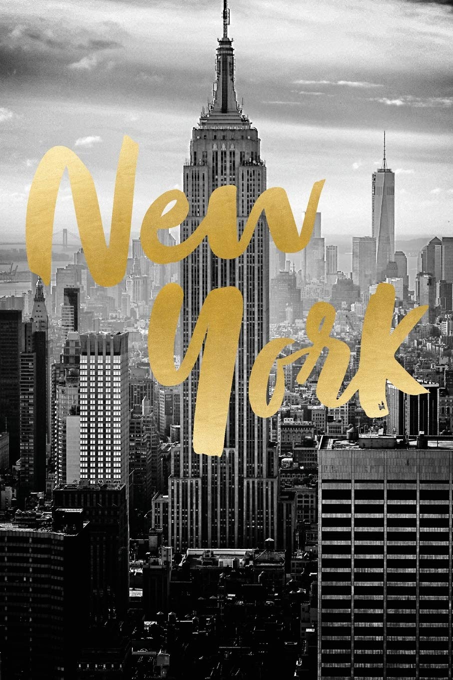 New York: Journal, Notebook, Diary, 6"x9" Lined Pages, 150 Pages