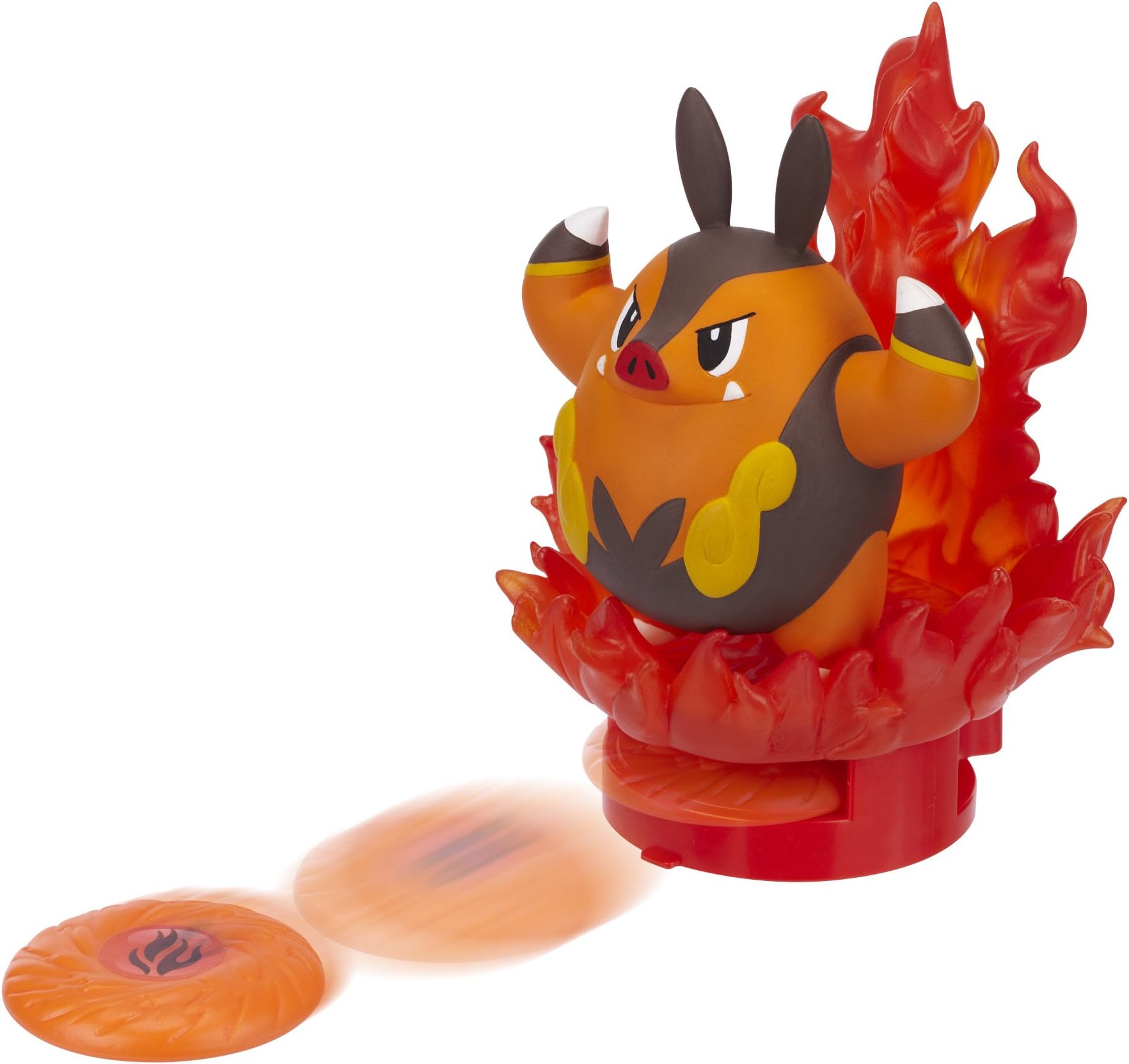 Pokemon Attack Figure B&W Series #3 Pignite/Fire - Type Base