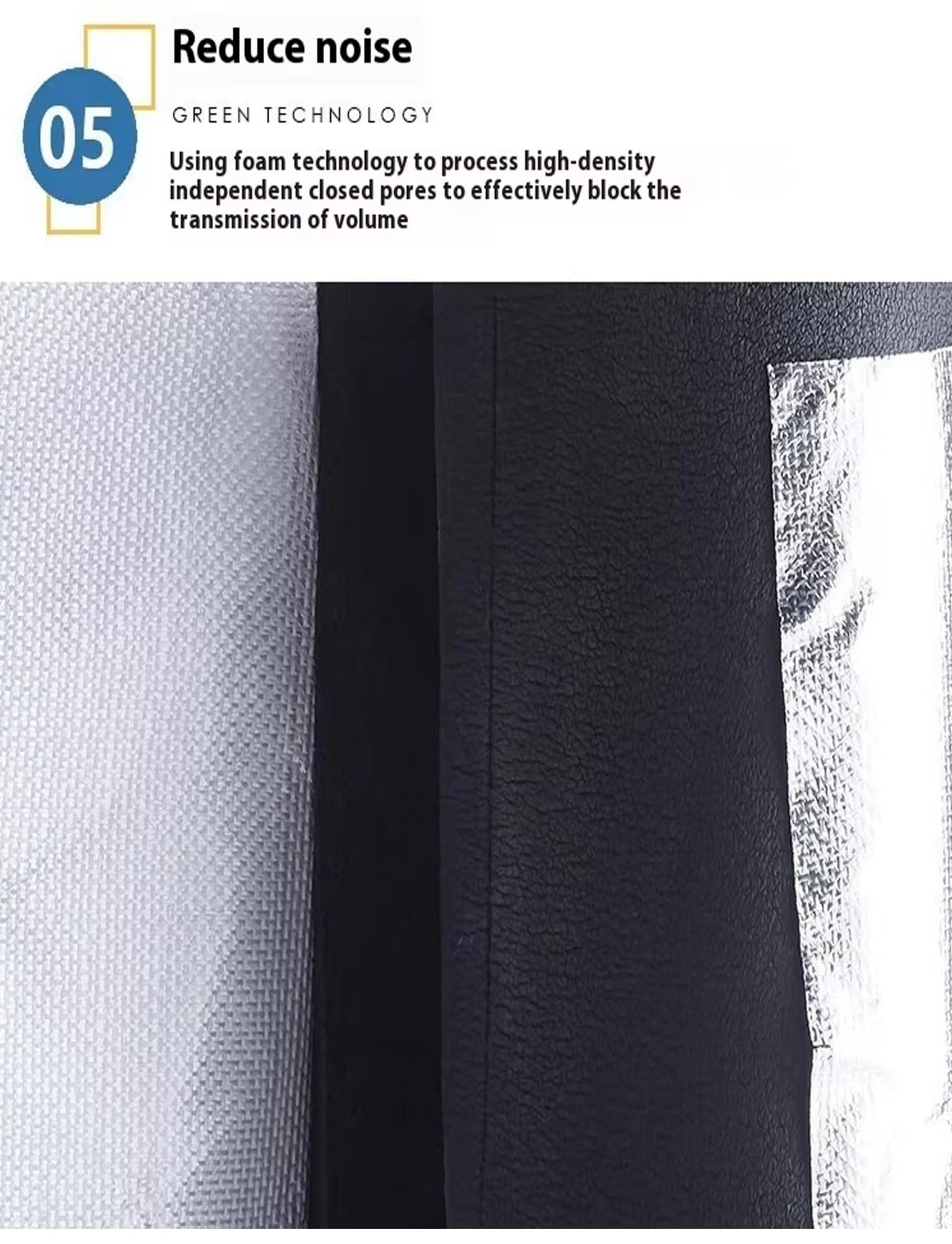 Tubo de espuma aislante precortado for tuberías,protección contra congelamiento en invierno,envoltura de aluminio de 40 mm de espesor(Id-11cm)