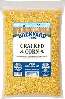 CountryMax Cracked Corn for Birds, Turkeys, Wildlife, Chickens (10 Pounds)