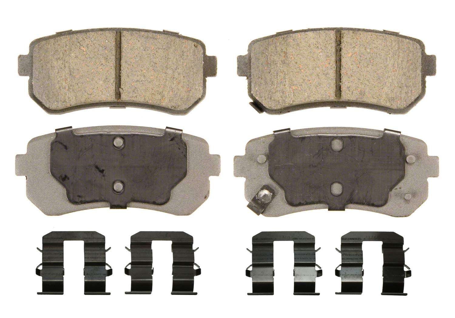 WAGNERBrake ThermoQuiet QC1398 Ceramic Disc Brake Pad Set