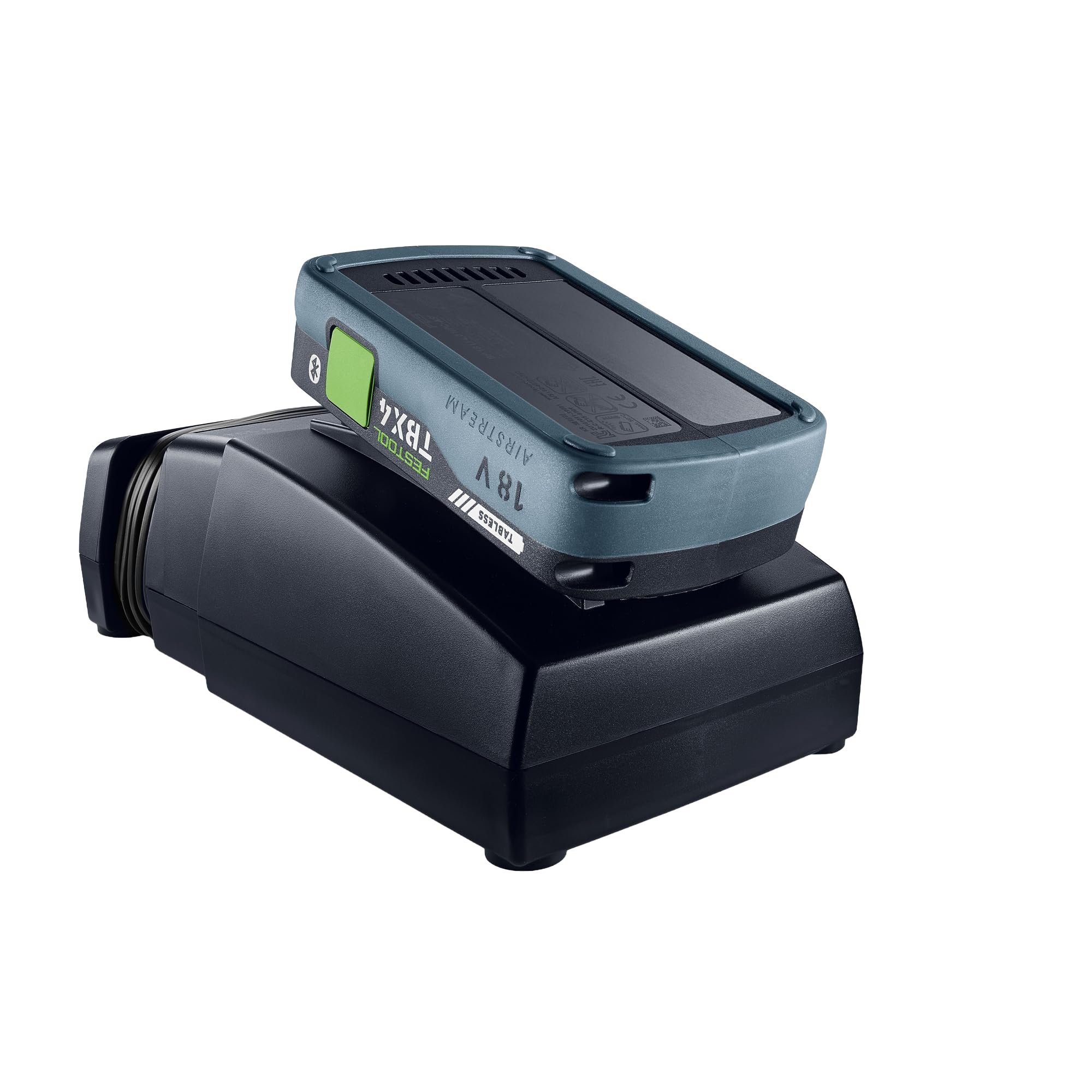 Festool Batteria 18 V / 4,0 Ah BP 18 TBX 4 C-ASI – Tecnologia Tabless, Bluetooth e Funzione AIRSTREAM
