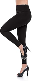 FUTURO FASHIONKvinnor hög midja leggings klassisk och vinter bomull plus size LWP - Amazon Deal & Rabatt