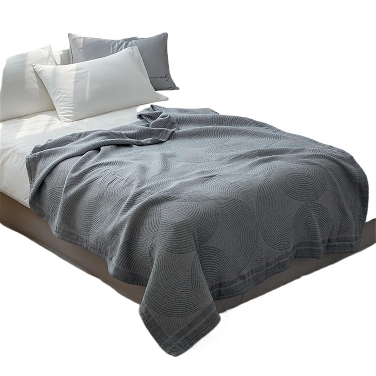 Muslin Throw Blanket Multicolor 150x200cm 200x230cm(Color2,150x200cm)