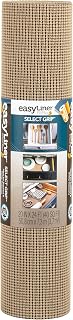 Duck Brand Select Grip Easy Liner Shelf and Drawer Liner, Non-Adhesive, 20-Inch x 24-Feet, Brownstone