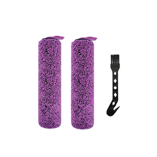 Roller Brush Replacement Kit for Shark Steam Pickup 3-in-1 Steam Mop (Model SD200/SD201/SD201C/SD201Q/SD205) - 2pack Brush Roll+1pack Cleaning Brush