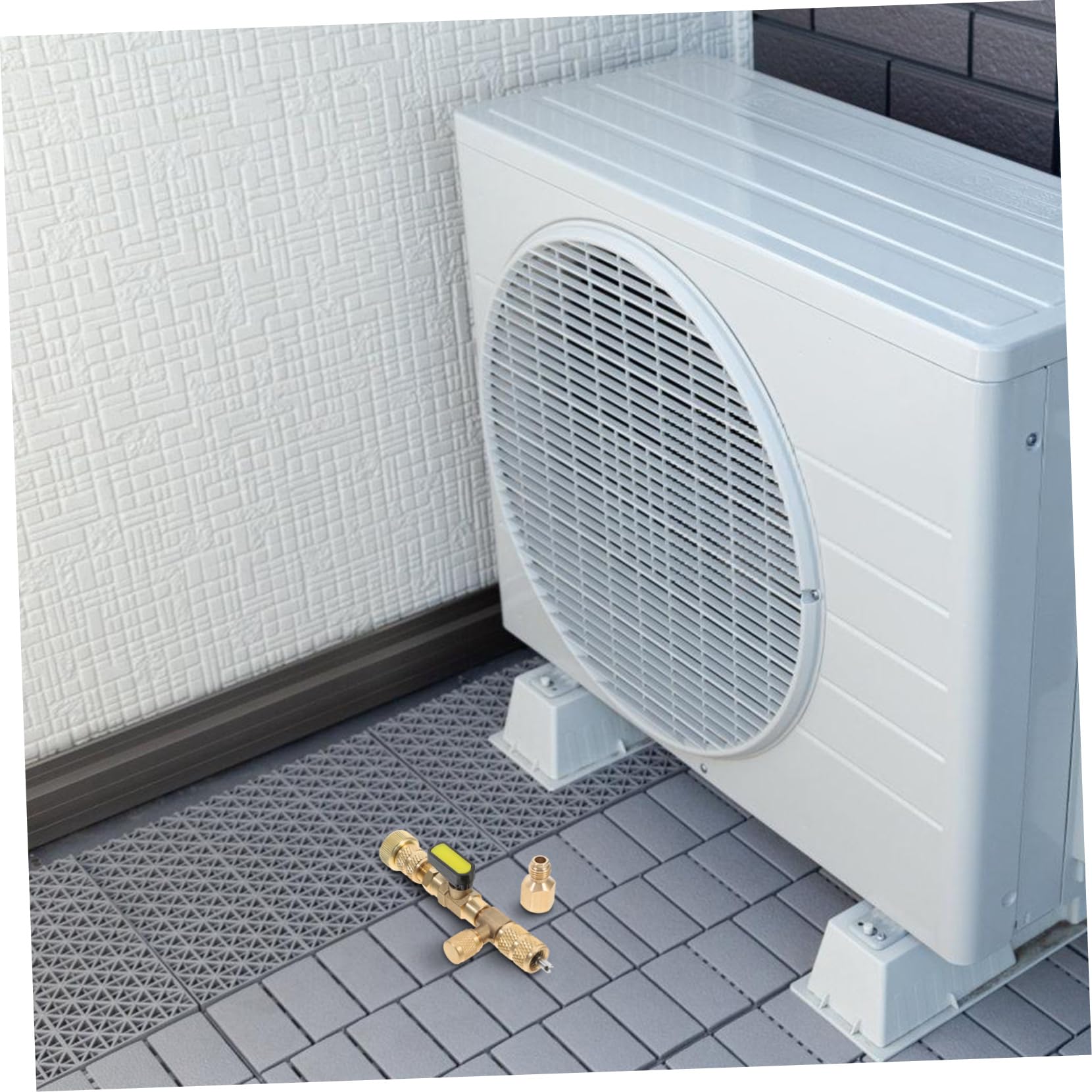 Klimaanlagen Ventilkernentferner Werkzeug SAE SAE Einfach zu Bedienen Rutschfester Robust und Langlebig für Effizienten Austausch von Ventilkernen ohne Verluste