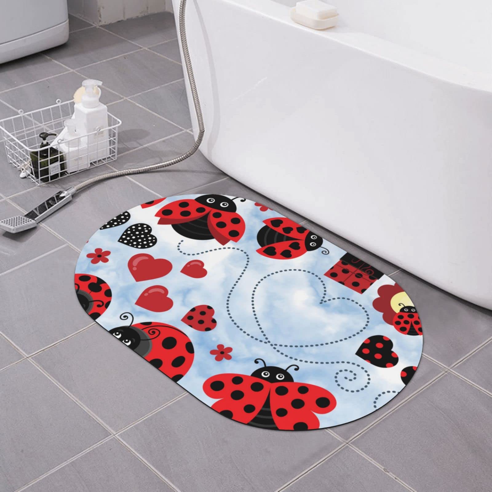 Tapis de bain imprimé pour égayer la salle de bain des enfants