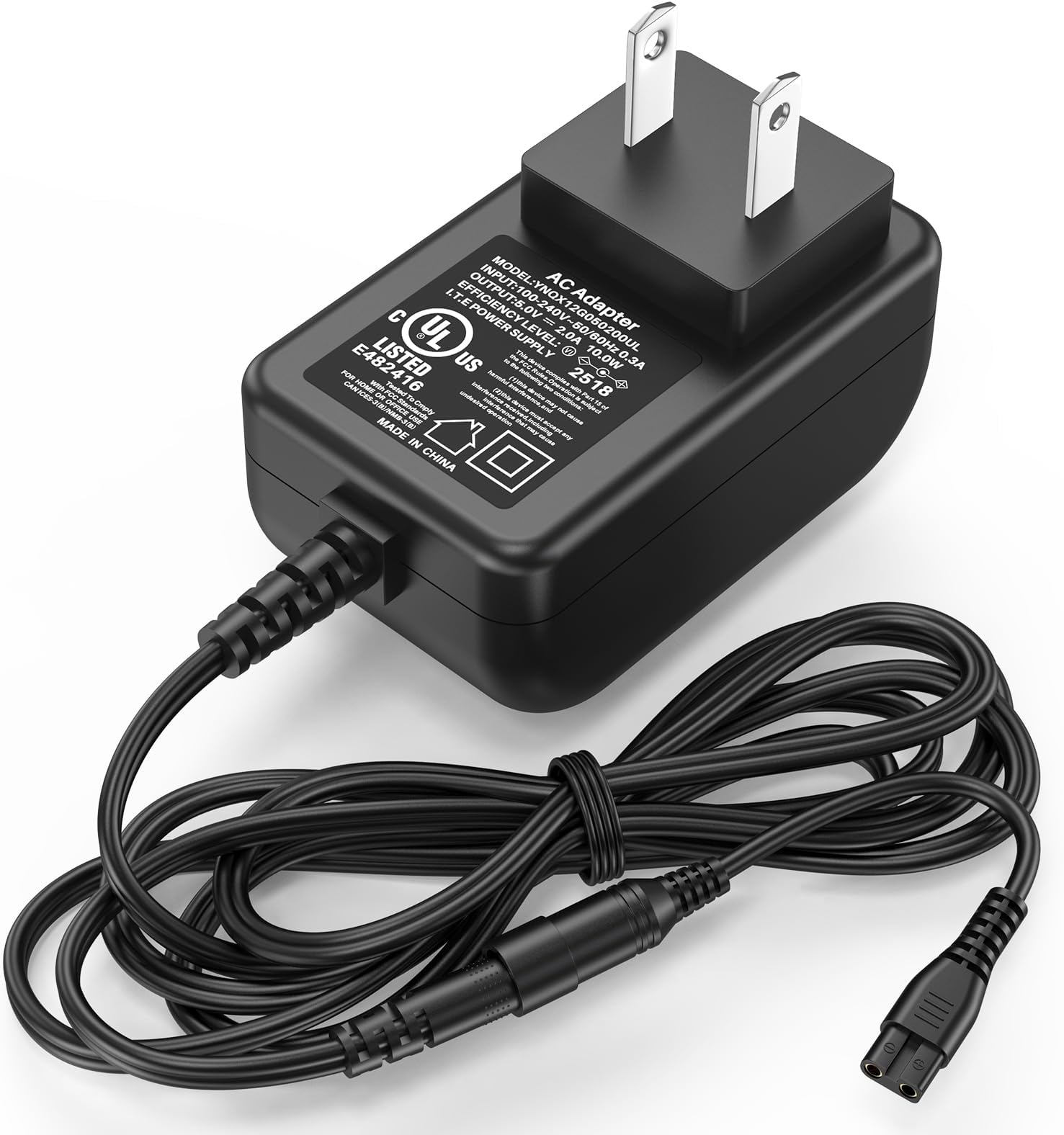 5V Hair Clipper Charger Replacement Compatible with SUPRENT Pro Clipper, Power Cord AC Adapter Fit for SUPRENT PRO Hair Clippers Professional Trimmer Charging Plug Cable DC5V 5VDC