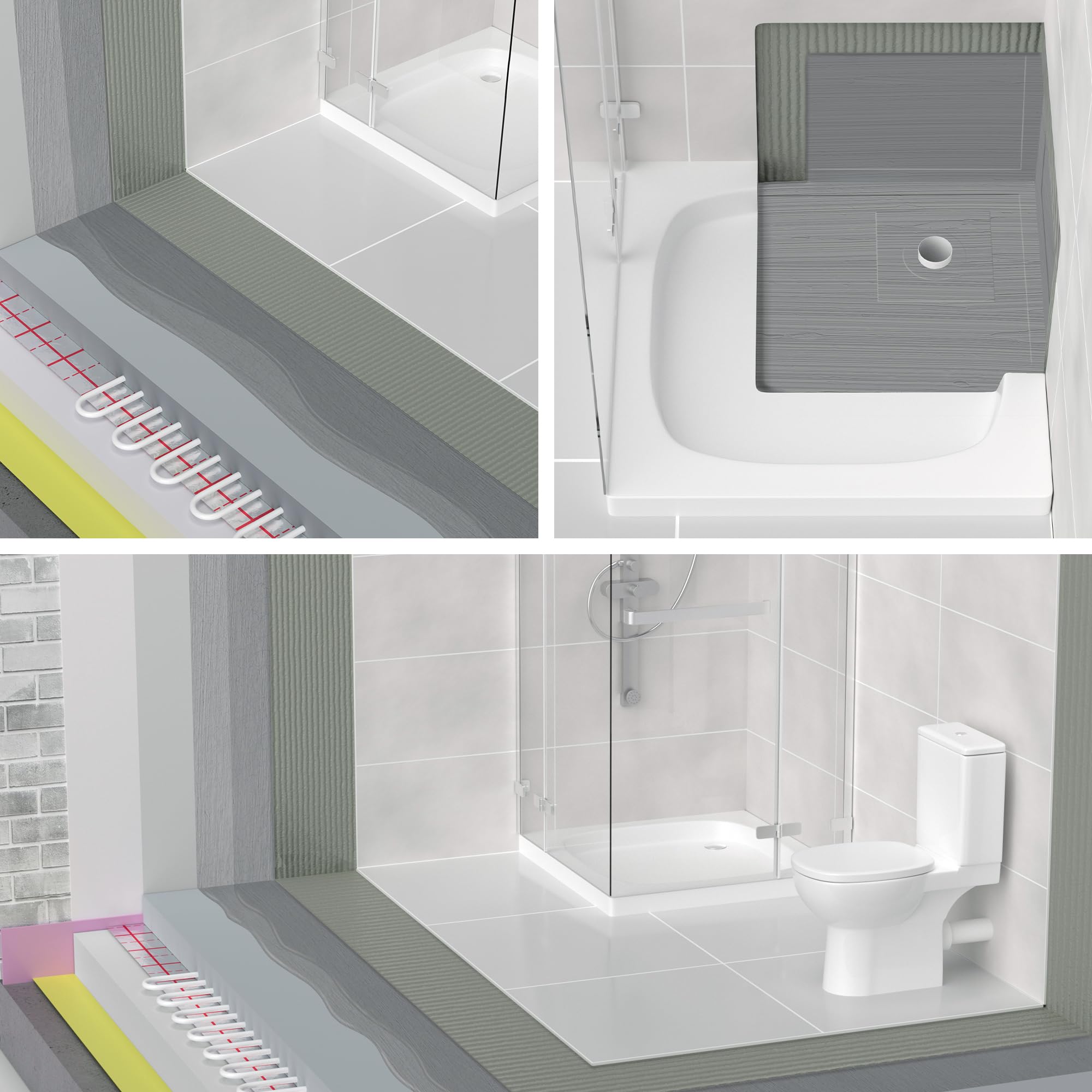 Isolbau Flüssigfolie 25 kg - Abdichtung für Dusche, Bad, Küche - MPA-Zertifikat Duschabdichtung für Wand und Boden - Abdichtungsmasse Wasserdicht und Lösemittelfrei