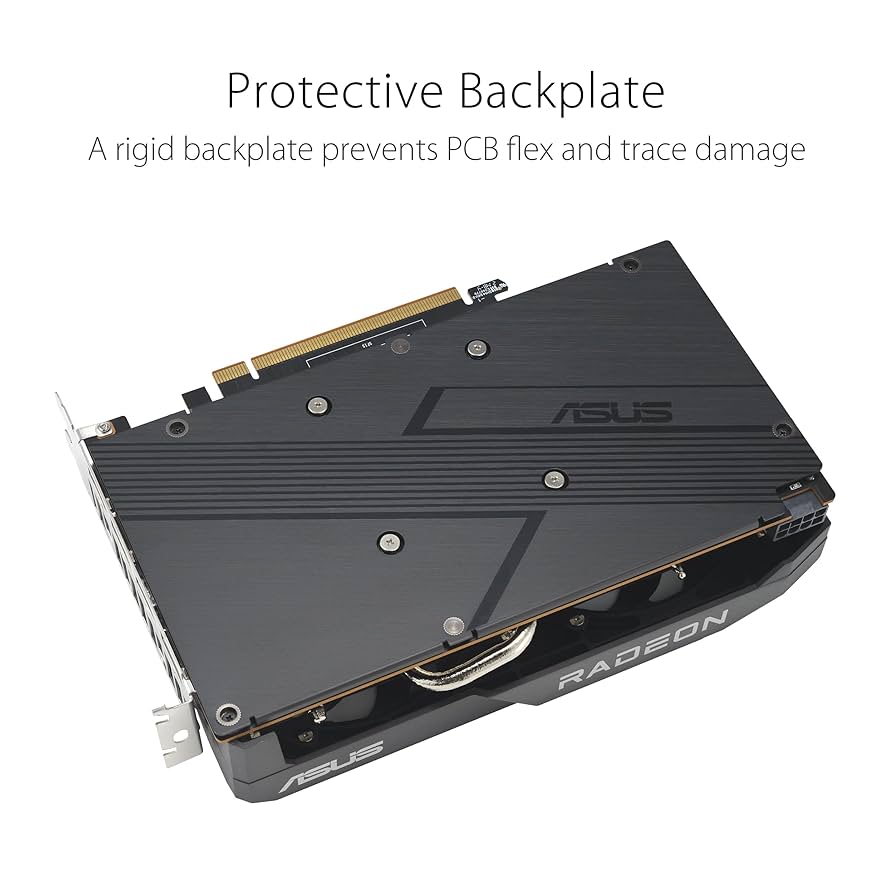 PCパーツ ASUS - ASUS DUAL RADEON RX7600 8G V2 ASUS Dual Radeon™ RX 7600 V2 OC Edition 8GB GDDR6 | Graphics