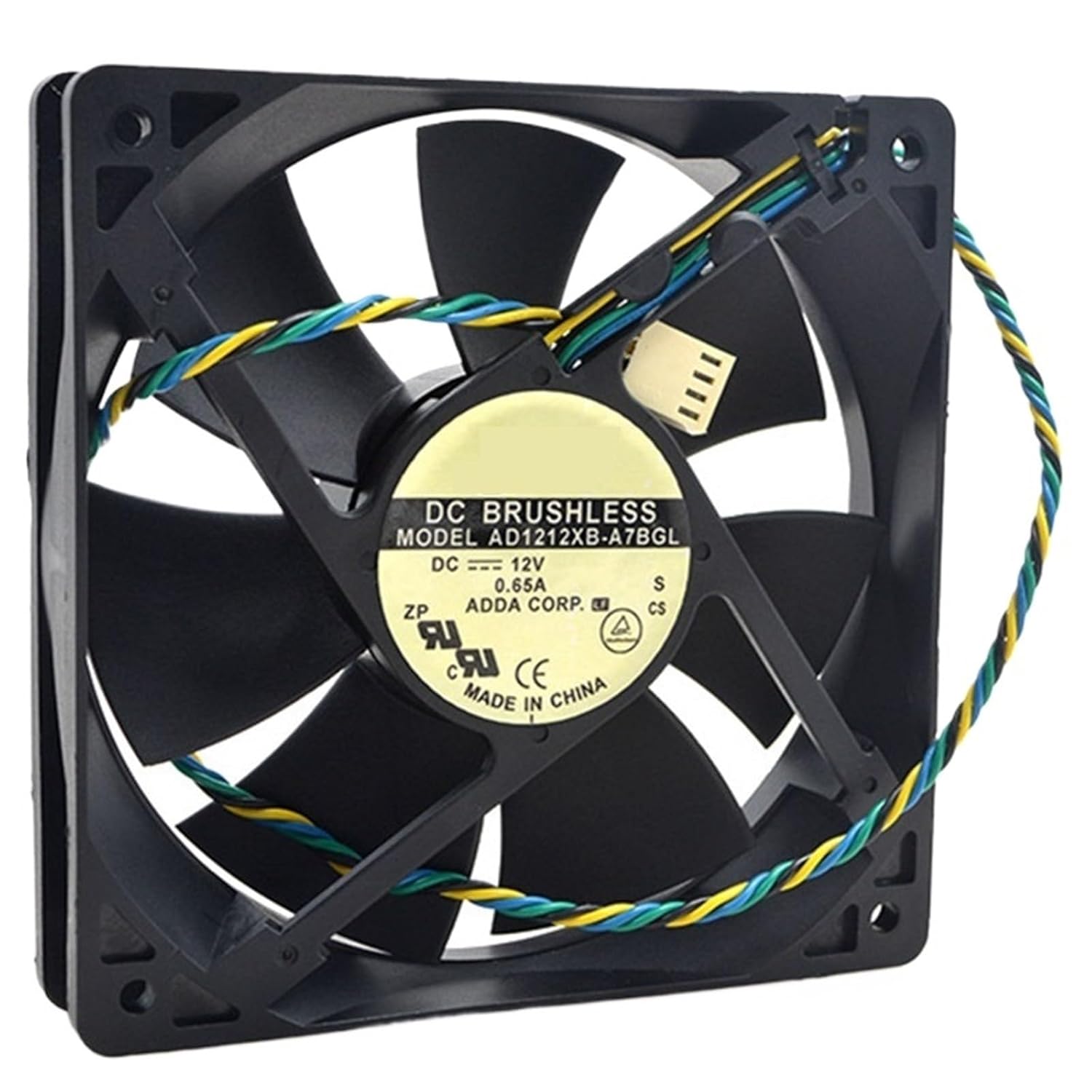 for AD1212XB-A7BGL 12V 0.65A 12cm 12025 120x120x25mm Double Ball Bearing Cooling Fan