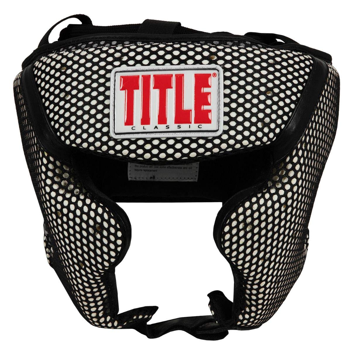 Title Boxing Classic Power Air Headgear, Black, One Size, Adults, Unisex