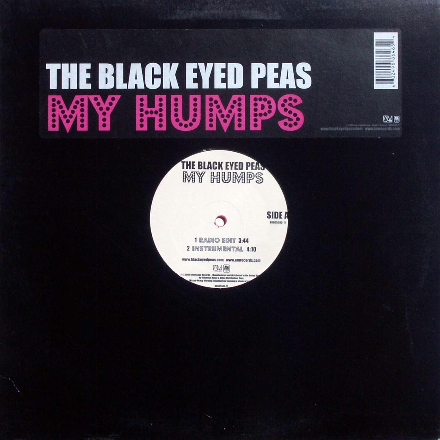 my humps black eyed peas