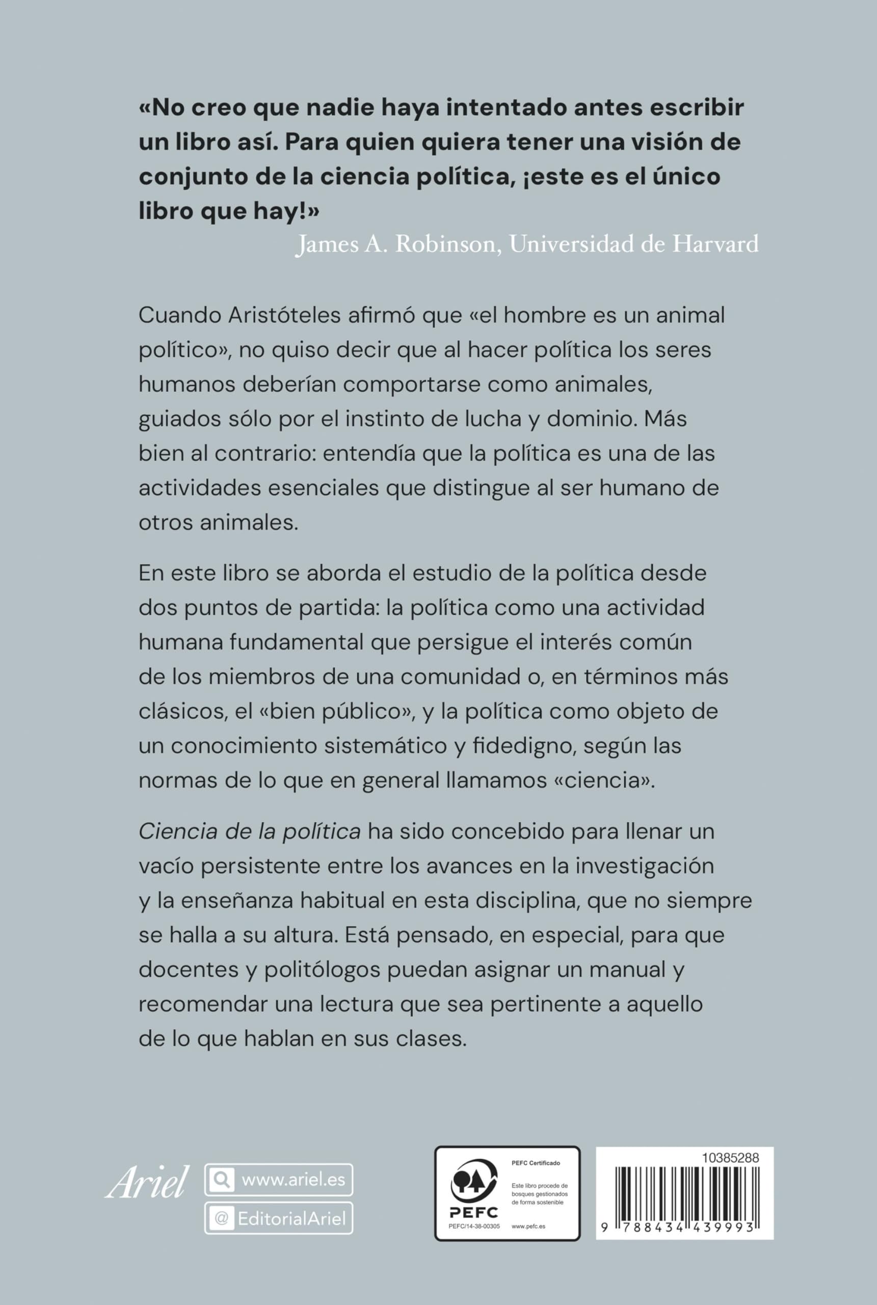 Ciencia de la política (Ariel Ciencias Sociales)