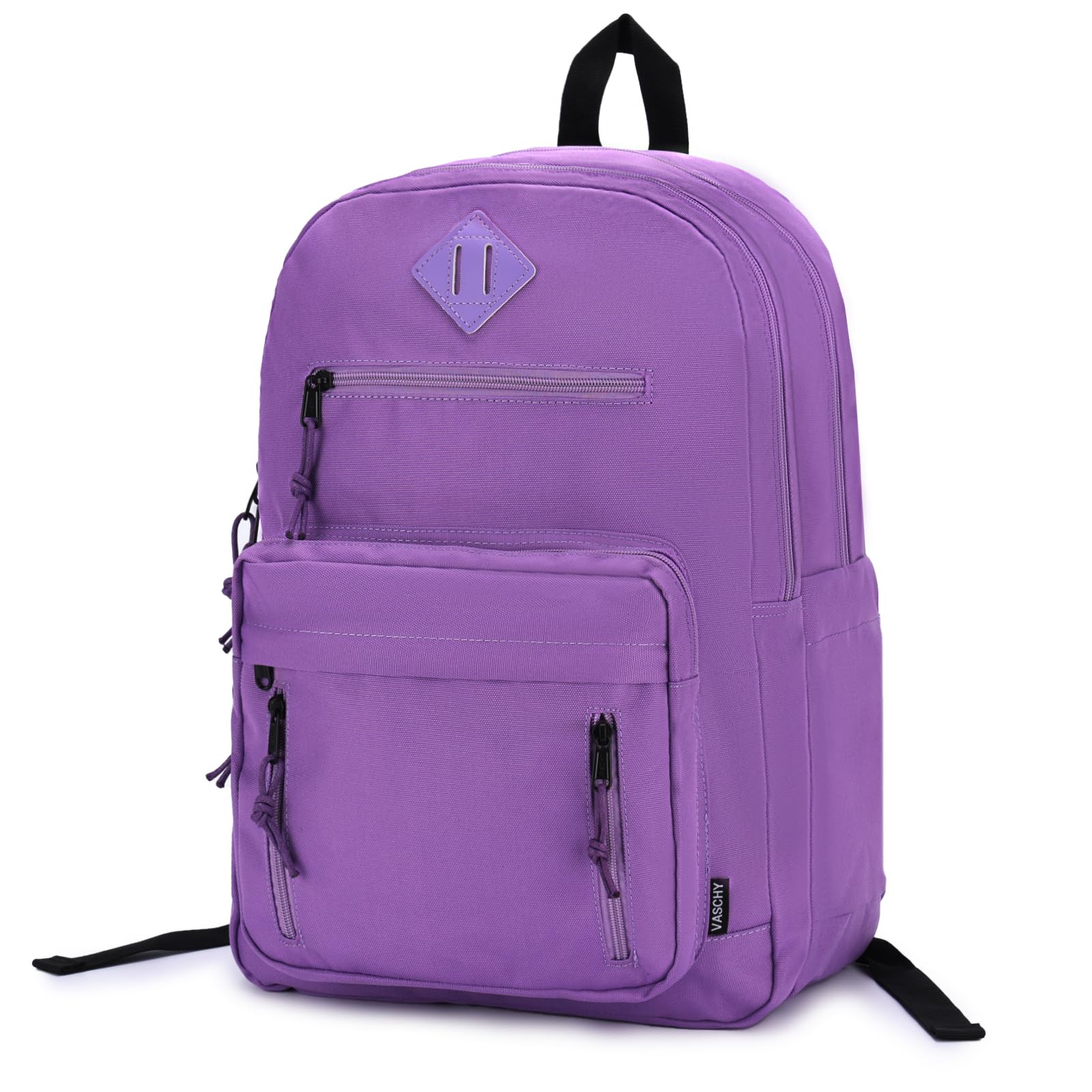 VASCHY Mochila Escolar Grande, Mochila Hombre Mujer Mochila Viaje Ligera Mochila Multibolsillo para Adolescente Niño Niña Mochila Casual Resistente al Agua para Instituto/Universidad/Viaje/Trabajo