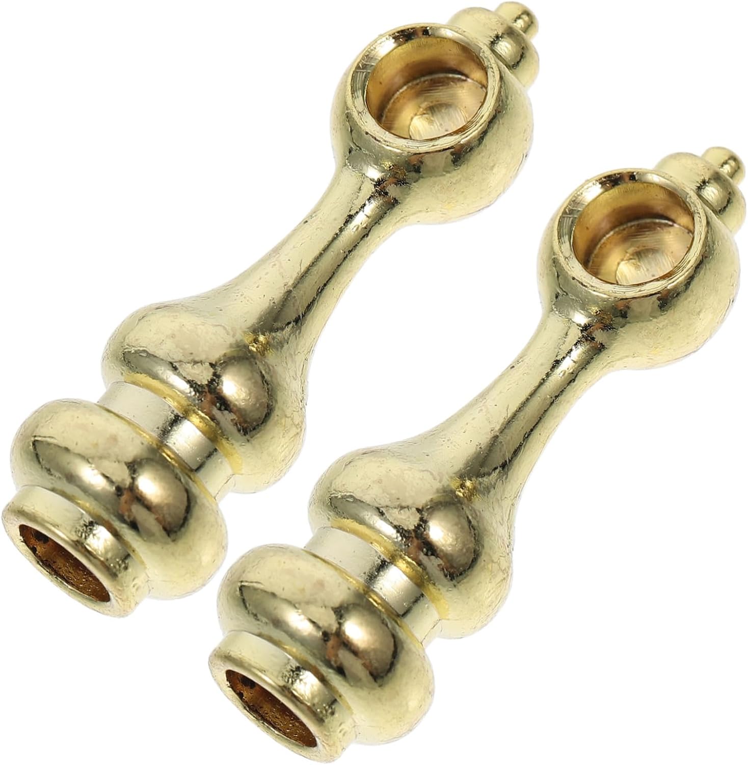 DOITOOL 2pcs Wine Rack Hardware Small Fencing Decor Decorative Guardrail Connectors for Wine Cabinet Furniture Accessories