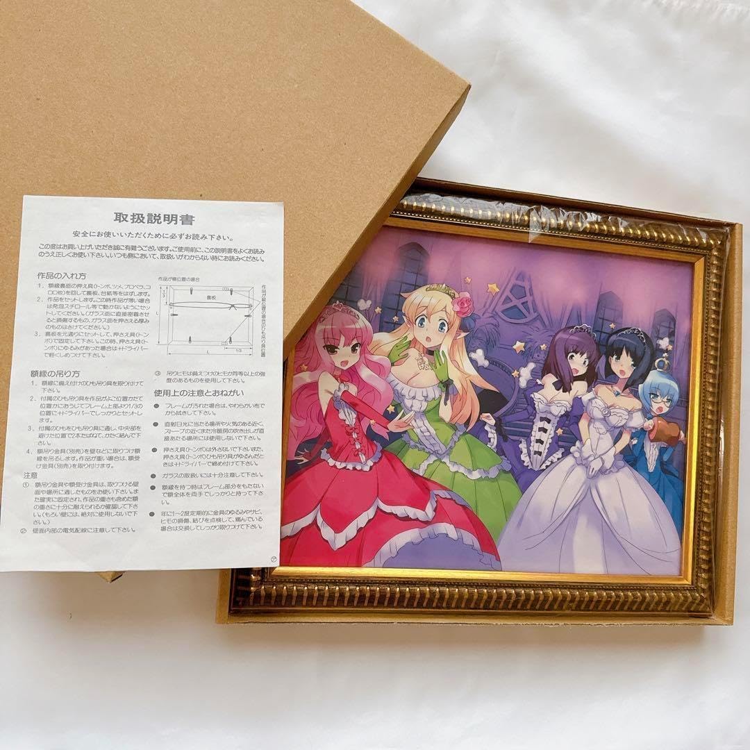 希少品】ゼロの使い魔 キャラアニ特典 複製原画 三美姫の輪舞 ルイズ
