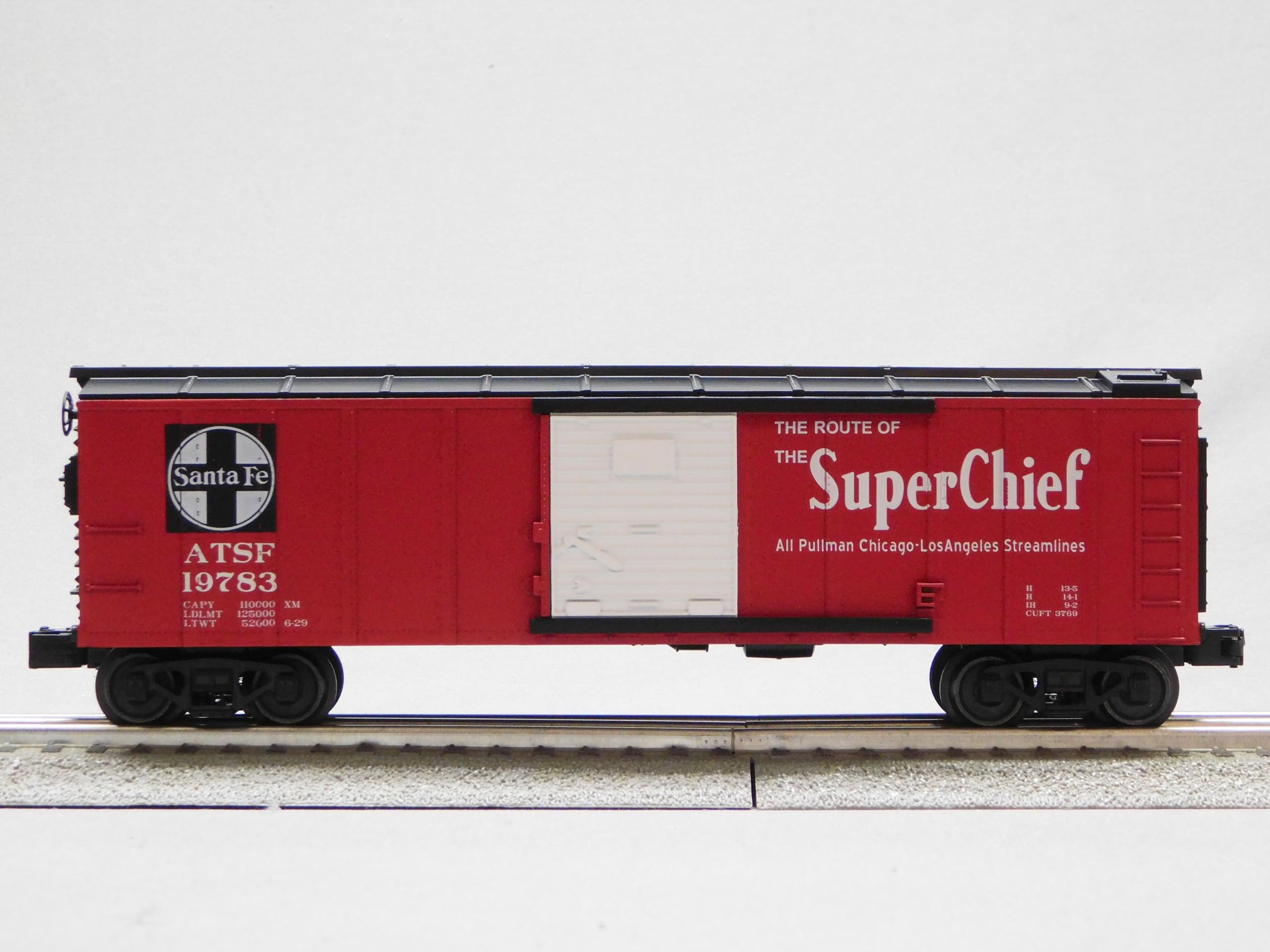M.T.H. Electric Trains MTH RAILKING Santa FE BOXCAR #19783 O Gauge ATSF 30-71160