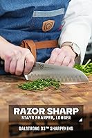 Vista 2 de DALSTRONG cuchillo Santoku - Serie Gladiator - Acero HC alemán - 7 pulgadas (180 mm)