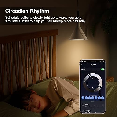 Miniatura 4 de Bombilla inteligente GU10 compatible con Alexa, Google Home, SmartThings, bombillas LED WiFi de 5 W, cambio de color, no requiere concentrador,