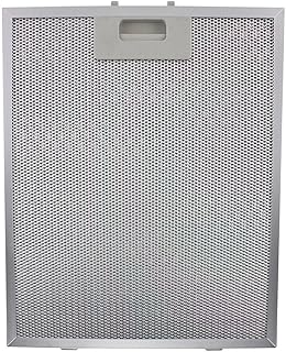 Cooker Hood Metal Grease Filter, 230 X 260 MM Cooker Hood Filters Metal Grease Filter Mesh Replacement Net Extractor Vent Filter