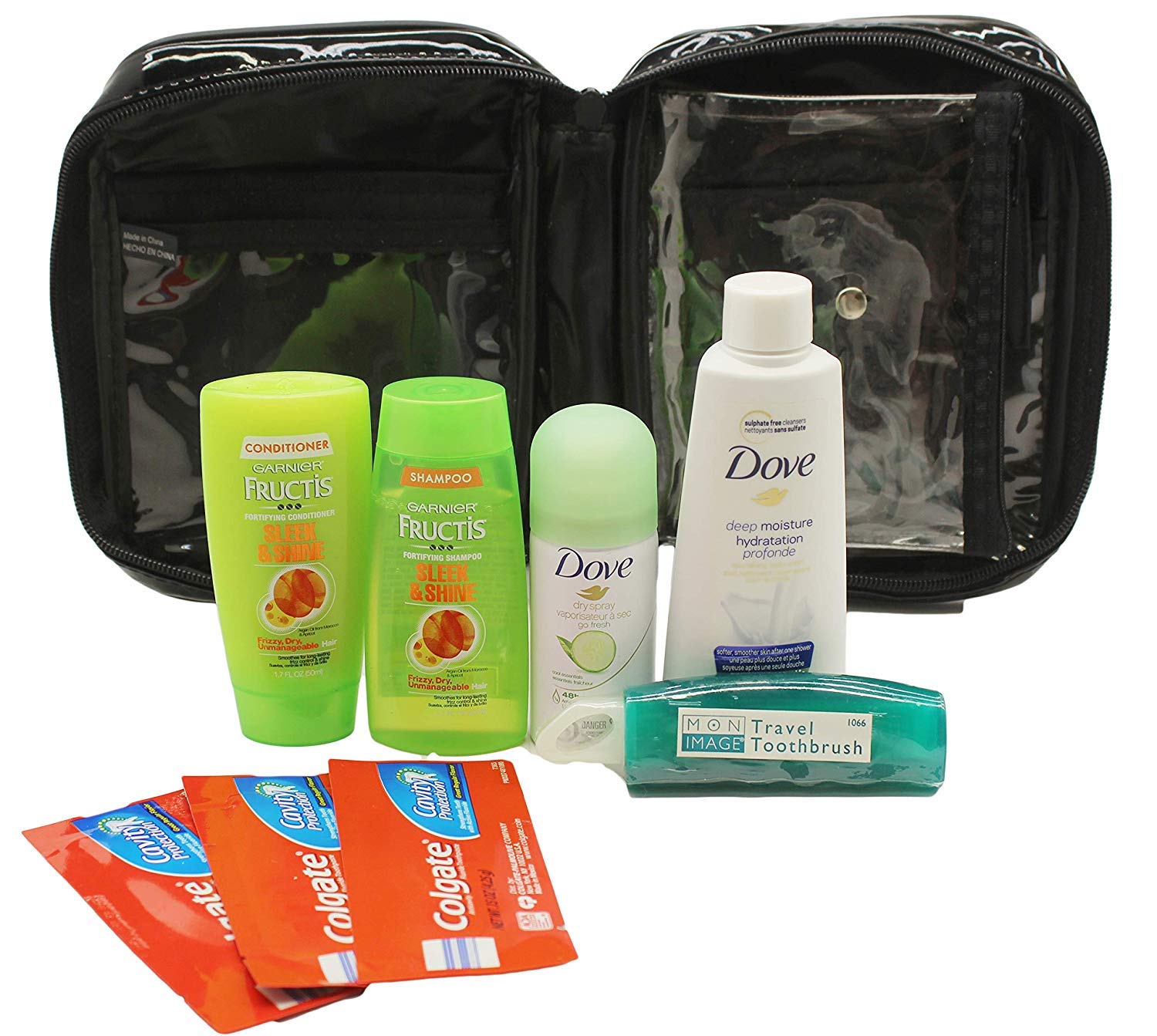 Women's Holiday Set, Travel Size Personal Products, TSA
