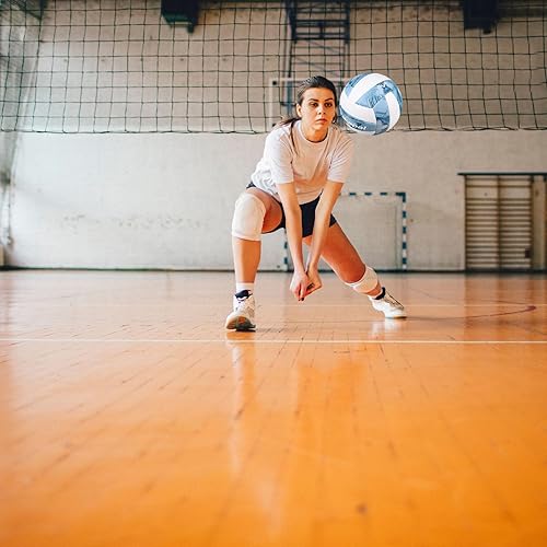 Miniatura 6 de Dakapal Balón de voleibol competitivo para interiores y exteriores, tamaño oficial 5, voleibol suave profesional (sin bomba)