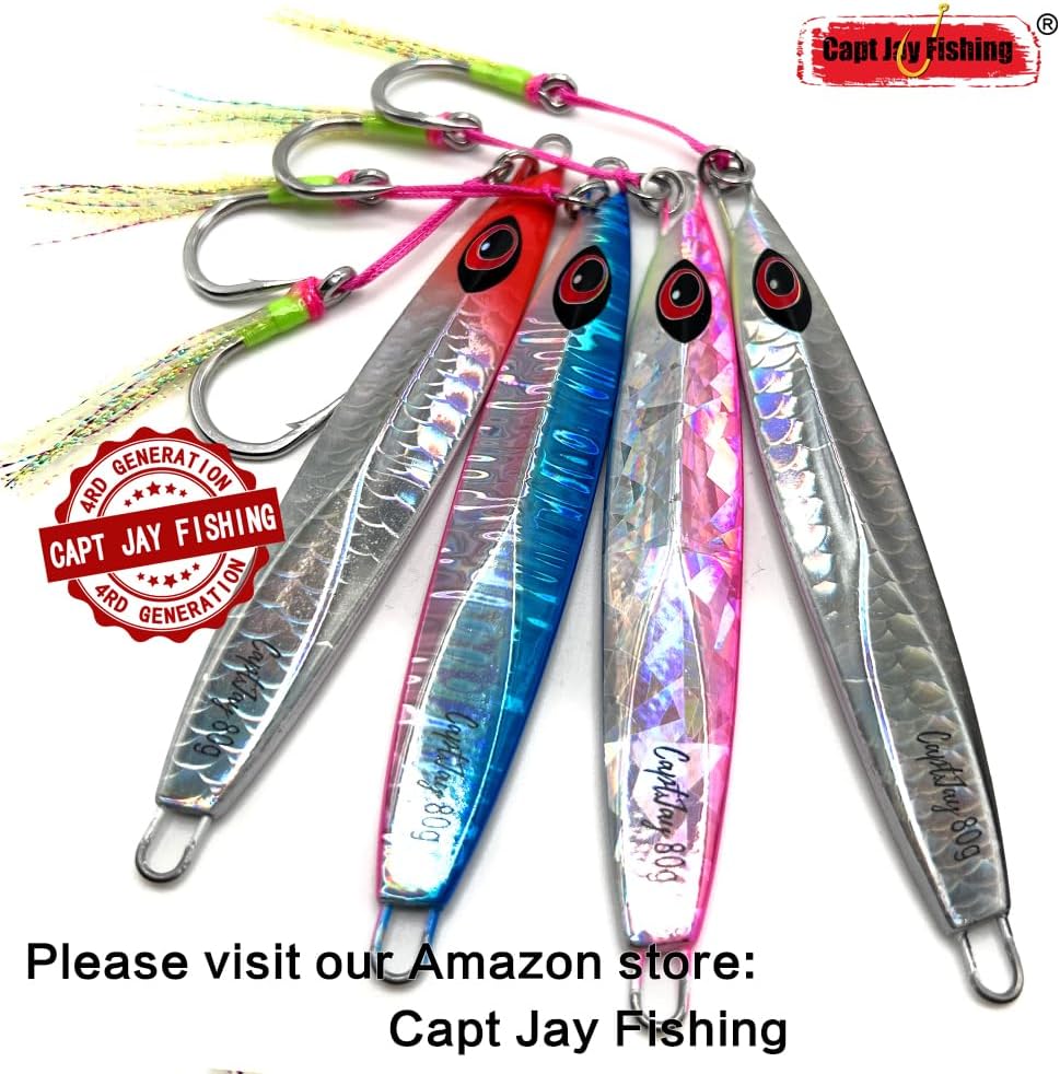 Saltwater Jigs Speed Jigging Pitching Lures Vertical Jigging Artificial Lures