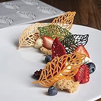 Vista 3 de Molde de caramelo de hoja hueca, molde de silicona de hoja hueca 3D de caramelo de chocolate, decoración de pastel de artesanía de azúcar, parte