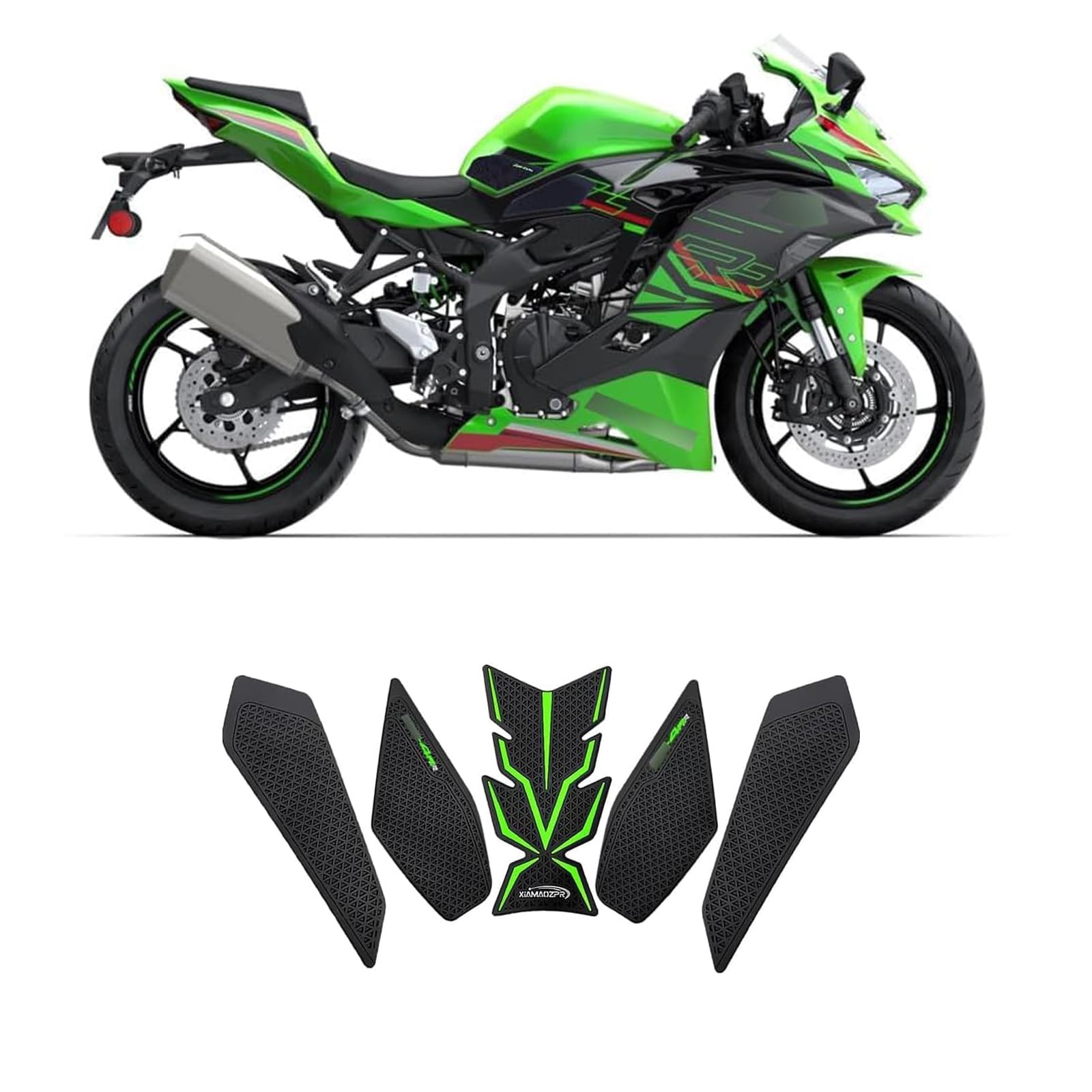 Amazon | XIAMAOZPR FOR 2023 2024 ZX4R ZX-4R ZX4rr ZX4RRオートバイ