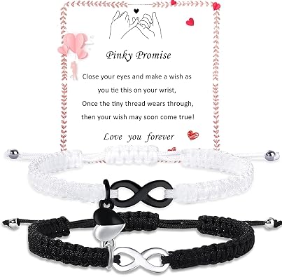 Matching Bracelets for Couples, Anniversary Couples Gifts
