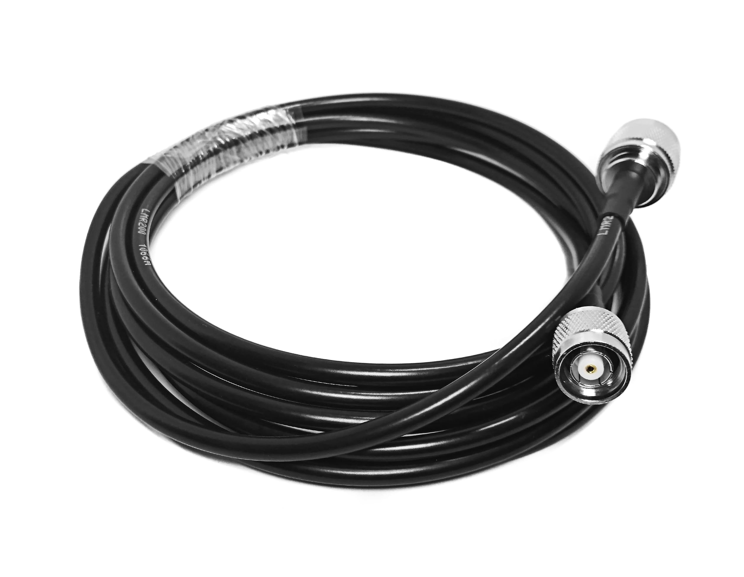 1 câble coaxial LMR200 RP N mâle vers RP TNC mâle pour applications 3G/4G/5G/LTE/WiFi/RF (15,2 m)
