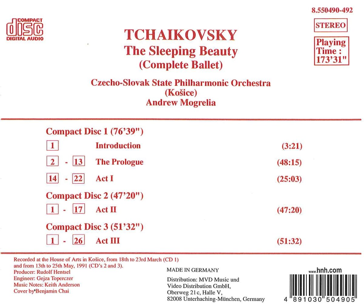TCHAIKOVSKY: The Sleeping Beauty